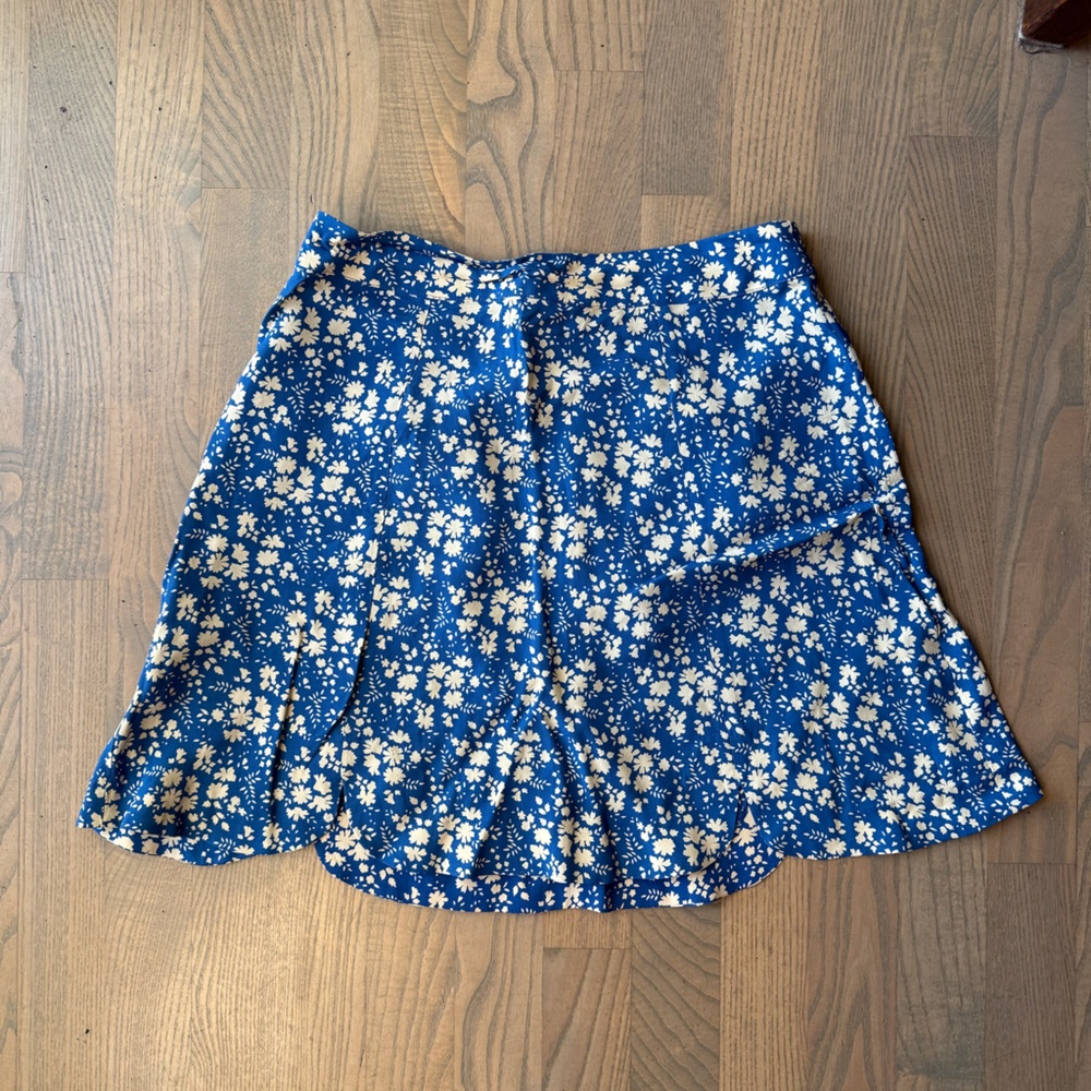 For Love & Lemons Zamira Floral Mini Skirt